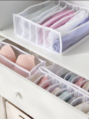 NWOT Brightroom 4pack Mesh Drawer Organizer Inserts